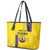 Custom Colombia Football Leather Tote Bag 2024 Vamos La Tricolor - Yellow - Wonder Print Shop