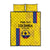 Custom Colombia Football Quilt Bed Set 2024 Vamos La Tricolor - Yellow - Wonder Print Shop