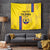 Custom Colombia Football Tapestry 2024 Vamos La Tricolor - Yellow