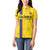 Custom Colombia Football Women Polo Shirt 2024 Vamos La Tricolor - Yellow - Wonder Print Shop