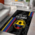 Custom Colombia Football Area Rug 2024 Vamos La Tricolor - Black - Wonder Print Shop