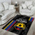 Custom Colombia Football Area Rug 2024 Vamos La Tricolor - Black - Wonder Print Shop