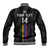 Custom Colombia Football Baseball Jacket 2024 Vamos La Tricolor - Black - Wonder Print Shop