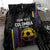 Custom Colombia Football Bedding Set 2024 Vamos La Tricolor - Black - Wonder Print Shop