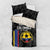 Custom Colombia Football Bedding Set 2024 Vamos La Tricolor - Black - Wonder Print Shop