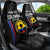 Custom Colombia Football Car Seat Cover 2024 Vamos La Tricolor - Black - Wonder Print Shop