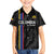 Custom Colombia Football Family Matching Puletasi and Hawaiian Shirt 2024 Vamos La Tricolor - Black - Wonder Print Shop