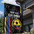 Custom Colombia Football Garden Flag 2024 Vamos La Tricolor - Black - Wonder Print Shop