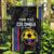 Custom Colombia Football Garden Flag 2024 Vamos La Tricolor - Black - Wonder Print Shop