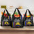 Custom Colombia Football Grocery Bag Vamos La Tricolor - Black