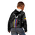 Custom Colombia Football Kid Hoodie 2024 Vamos La Tricolor - Black - Wonder Print Shop