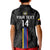 Custom Colombia Football Kid Polo Shirt 2024 Vamos La Tricolor - Black - Wonder Print Shop