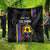 Custom Colombia Football Quilt 2024 Vamos La Tricolor - Black