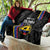 Custom Colombia Football Quilt 2024 Vamos La Tricolor - Black