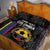 Custom Colombia Football Quilt Bed Set 2024 Vamos La Tricolor - Black - Wonder Print Shop