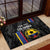 Custom Colombia Football Rubber Doormat 2024 Vamos La Tricolor - Black - Wonder Print Shop