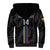 Custom Colombia Football Sherpa Hoodie 2024 Vamos La Tricolor - Black - Wonder Print Shop