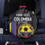 Custom Colombia Football Spare Tire Cover 2024 Vamos La Tricolor - Black - Wonder Print Shop