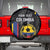 Custom Colombia Football Spare Tire Cover 2024 Vamos La Tricolor - Black - Wonder Print Shop