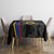 Custom Colombia Football Tablecloth 2024 Vamos La Tricolor - Black - Wonder Print Shop