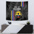 Custom Colombia Football Tapestry 2024 Vamos La Tricolor - Black