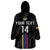 Custom Colombia Football Wearable Blanket Hoodie 2024 Vamos La Tricolor - Black - Wonder Print Shop