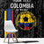 Custom Colombia Football Window Curtain 2024 Vamos La Tricolor - Black - Wonder Print Shop