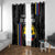 Custom Colombia Football Window Curtain 2024 Vamos La Tricolor - Black - Wonder Print Shop