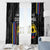 Custom Colombia Football Window Curtain 2024 Vamos La Tricolor - Black - Wonder Print Shop