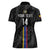 Custom Colombia Football Women Polo Shirt 2024 Vamos La Tricolor - Black - Wonder Print Shop