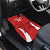 Custom Chile Football Car Mats 2024 Vamos La Roja - Red - Wonder Print Shop