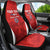 Custom Chile Football Car Seat Cover 2024 Vamos La Roja - Red - Wonder Print Shop