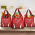 Custom Chile Football Grocery Bag Vamos La Roja - Red