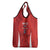 Custom Chile Football Grocery Bag Vamos La Roja - Red