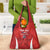 Custom Chile Football Grocery Bag Vamos La Roja - Red