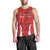 Custom Chile Football Men Tank Top 2024 Vamos La Roja - Red - Wonder Print Shop