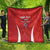 Custom Chile Football Quilt 2024 Vamos La Roja - Red