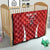 Custom Chile Football Quilt 2024 Vamos La Roja - Red