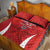 Custom Chile Football Quilt Bed Set 2024 Vamos La Roja - Red - Wonder Print Shop