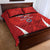 Custom Chile Football Quilt Bed Set 2024 Vamos La Roja - Red - Wonder Print Shop