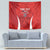 Custom Chile Football Tapestry 2024 Vamos La Roja - Red