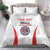 Custom Chile Football Bedding Set 2024 Vamos La Roja - White - Wonder Print Shop