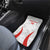 Custom Chile Football Car Mats 2024 Vamos La Roja - White - Wonder Print Shop