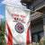 Custom Chile Football Garden Flag 2024 Vamos La Roja - White - Wonder Print Shop