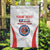 Custom Chile Football Garden Flag 2024 Vamos La Roja - White - Wonder Print Shop