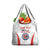 Custom Chile Football Grocery Bag Vamos La Roja - White