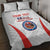 Custom Chile Football Quilt Bed Set 2024 Vamos La Roja - White - Wonder Print Shop