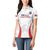 Custom Chile Football Women Polo Shirt 2024 Vamos La Roja - White - Wonder Print Shop