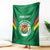 Custom Bolivia Football Blanket 2024 Vamos La Verde - Green