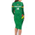 Custom Bolivia Football Family Matching Long Sleeve Bodycon Dress and Hawaiian Shirt 2024 Vamos La Verde - Green - Wonder Print Shop